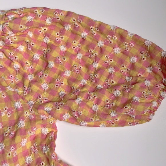 Zara Kids Seersucker Midi Dress size 4-5T - Picture 5 of 16